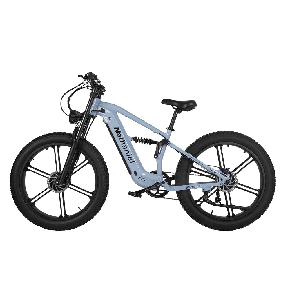 Nathaniel SYR09 E-Bike 2000W Dual Drive 26x4.0 Fat Tire 48V20AH Battery E-Mountain Bike Outdoor Sports All-Terrain Electric Bike