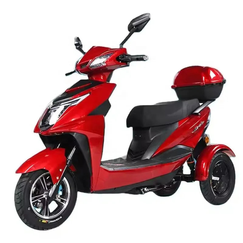 New Tricycle Electric Scooter 3 Wheels Electric Tricycle Motorcycle for Adults Passenger Open Cab Electric Tricycle