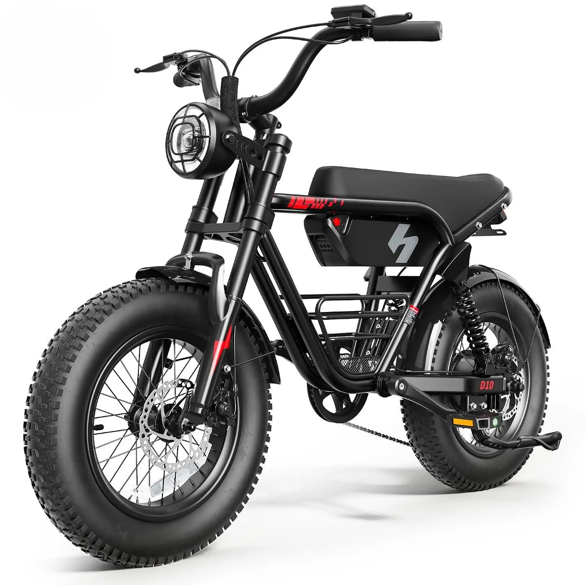 Electric Bike Adults Teens 1500W 1800W Peak Motor Mountain Commuter E-Bike 26" Fat Tire Long Range, Customized