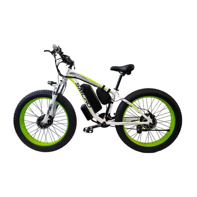 Electric Bicycle 21Speed 48V 1000W 2000W Dual Motor 22.4ah 26 Inch Electric Fat Bike Aluminum Alloy Ebike All-terrain E-bike